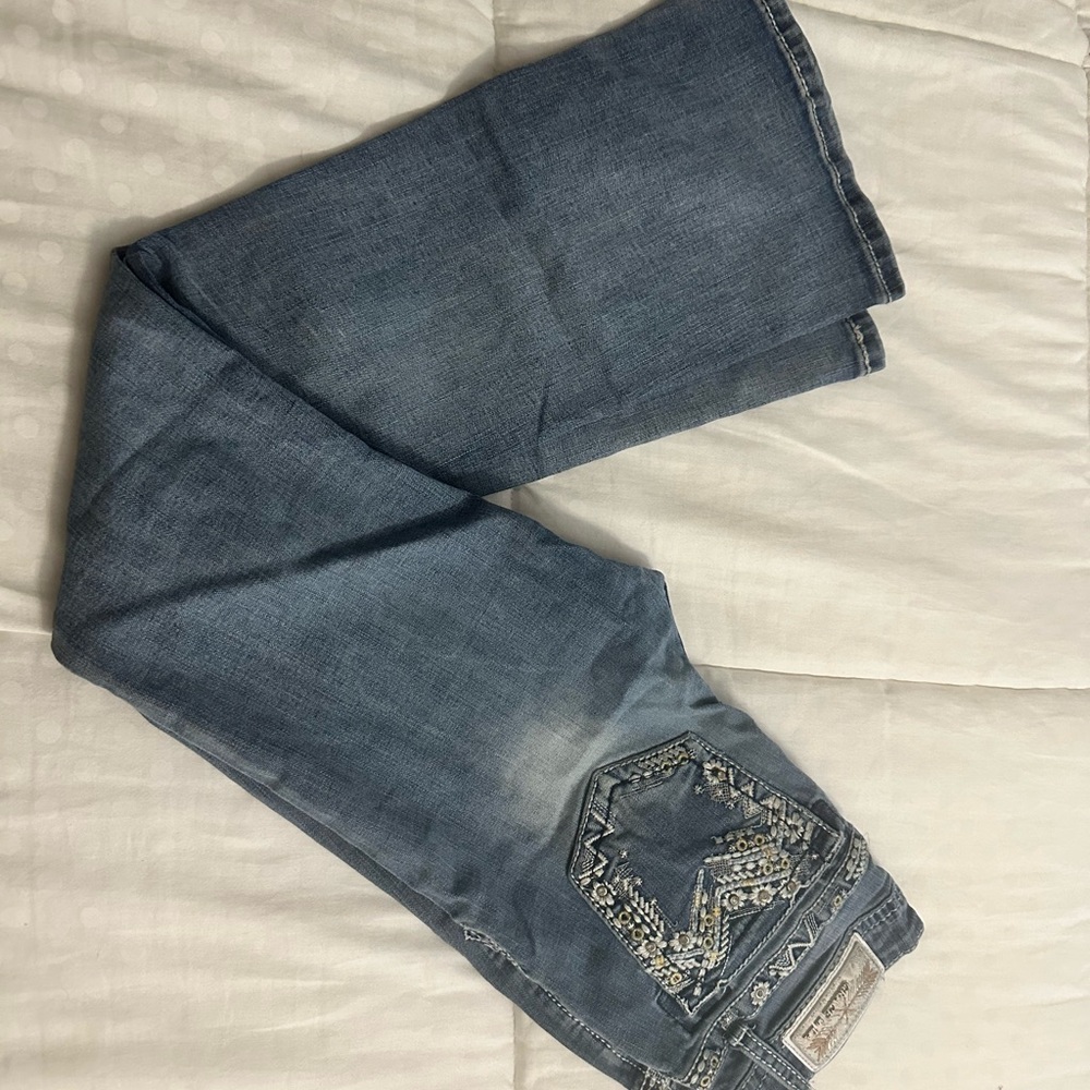 Grace Embellished Denim Jeans